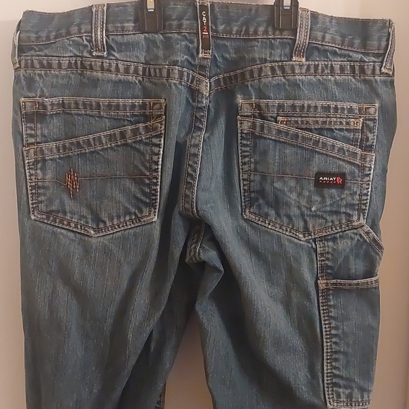Ariat Men's Carpenter FR (Fire Retardant) work pants 35/32 - Picture 3 of 4